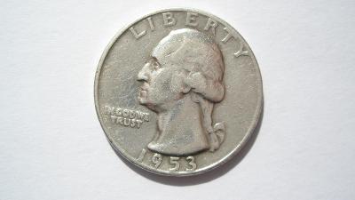 USA 1/4 dolar 1953 D