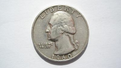 USA 1/4 dolar 1960 D