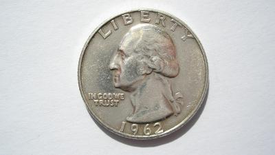 USA 1/4 dolar 1962 D