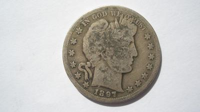 USA 1/2 dolar 1897 S