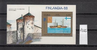 Kuba Finlandia 88 Mi.Bl.105  ** 1356