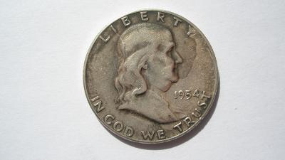 USA 1/2 dolar 1954