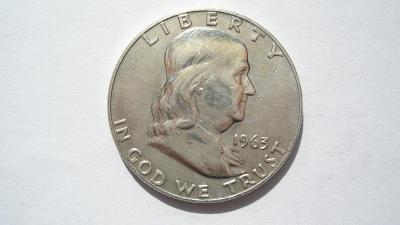 USA 1/2 dolar 1963 D