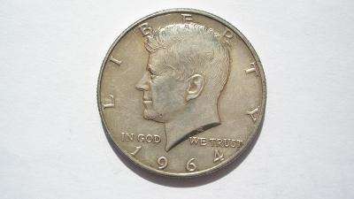 USA 1/2 dolar 1964 D