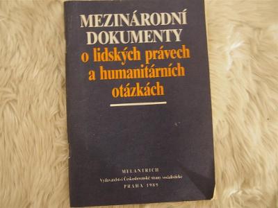 Mezinárodní dokumenty o lidských právech a humanitárních otázkách