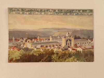 Jubilejní výstava v Praze 1908 (P4536)