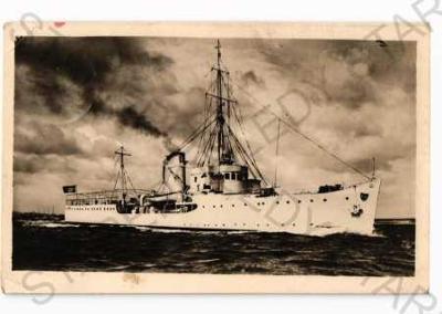 Válečná loď na moři, 2.světová válka, feldpost