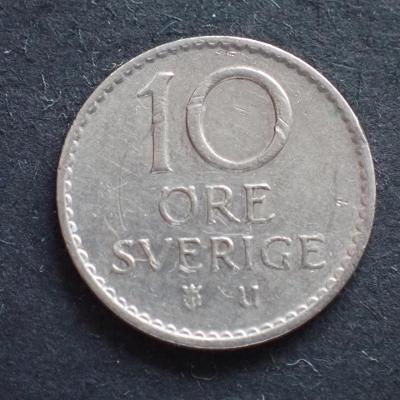 Švédsko 10 Ore 1962 (2.9b4)