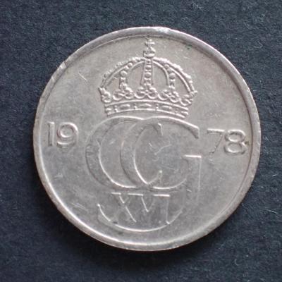 Švédsko 25 Ore 1978 (2.9c4)