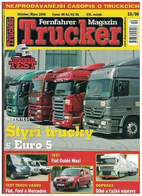 3 x Magazín Trucker 2006 - Trucky, kamiony, nákladní auta