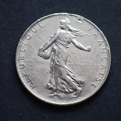 Francie - 1 franc 1991 (375D7)