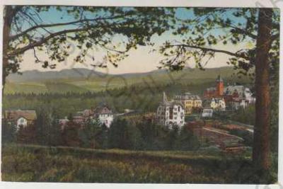 Liberec (Reichenberg), částečný záběr města, kolor