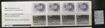 Nizozemsko 1976/82 - Známkové sešitky - H-Blatt 28 - 5,50 €