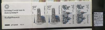 Nizozemsko 1985 - Známkové sešitky - H-Blatt 32 - 9 €