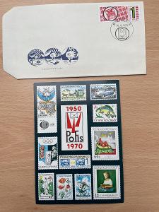 ČSSR 1970 pof.FDC 1868 Den poštovní známky + Pofis