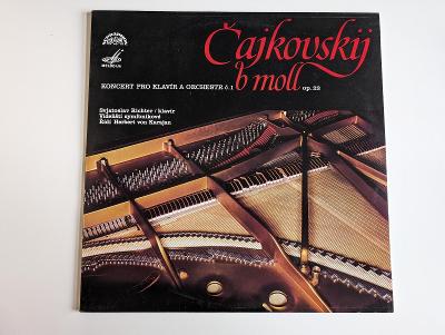 Lp Čajkovskij b moll Klavír Orchestr / Supraphon 21