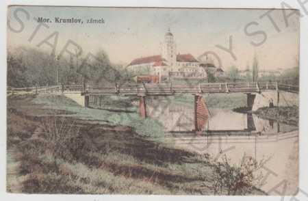 Moravský Krumlov (Znojmo), zámek, kolorovaná
