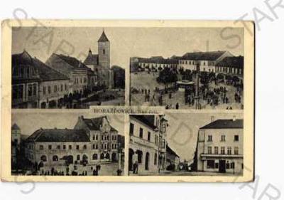 Horažďovice, Klatovy, více záběrů, náměstí