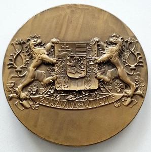 Bronzová medaile 1936, Šejnost - Pravda vítězí. 80mm ( Vzácná).
