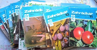 44 Ks retro časopisů zahradkář.