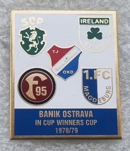 TJ BANÍK OSTRAVA - POHAR VÍTĚZŮ POHÁRŮ 1978/79, fotbal