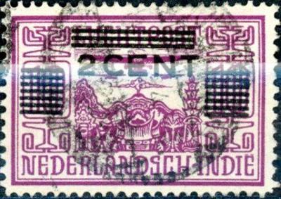 NIZOZEMSKÁ INDIE - nizozemská kolonie - 1934 - Letecké