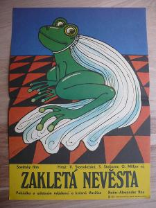 Zakletá nevěsta (filmový plakát, film SSSR 1939, režie