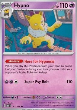 Pokemon TCG: Hypno (MEW 097)
