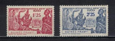 Francouzská Guinea 1939 "New York World’s Fair 1939"