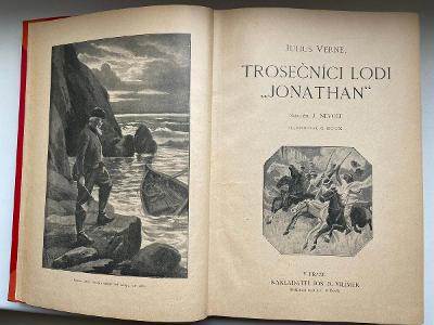 Jules Verne - Trosečnící lodi Jonathan, Vilímek, 1910