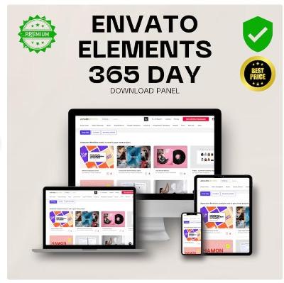 Envato Elements Download Service - 365denní předplatné - Rychlé stahov