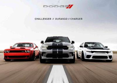 Dodge Challenger & Charger Hellcat 05 / 2025 prospekt model 2023 24 EN