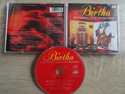 CD BIRTHA - Birtha/Can't Stop The Madness (2 řadové LP na 1 CD)