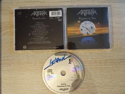 CD ANTHRAX - Persistence Of Time