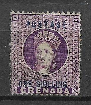 Britská kolonie Grenada One Shilling