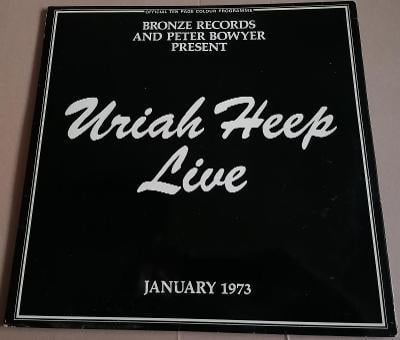 2LP URIAH HEEP - LIVE /EX, 1973,PŘÍLOHA 