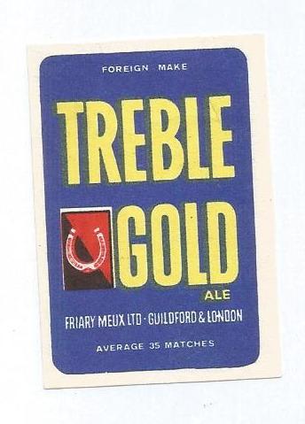 K.č. 5-K-1856b Treble Gold...-krabičková, predtým k.č. 1735. - Zberateľstvo