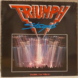 2LP Triumph - Stages, 1985 EX