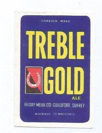 K.č. 5-K-1859 Treble Gold...-krabičková, dříve k.č. 1738.