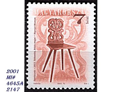 Maďarsko 2001, židle 1853