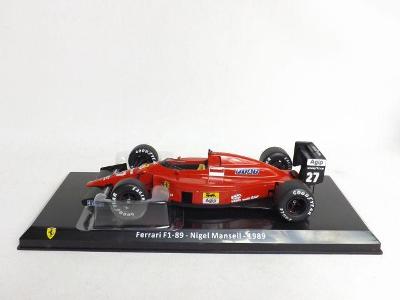 Ferrari F1/89 N. Mansell 89 1:24 Altaya