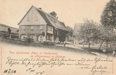 HILGERSDORF-SEVERNÍ-LOBENDAVA-SUDETENLAND-1898