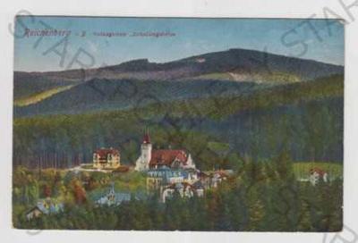 Liberec (Reichenberg), částečný záběr města, kolor