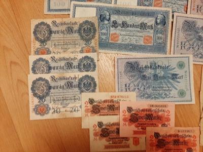 Bankovky Německo - lot