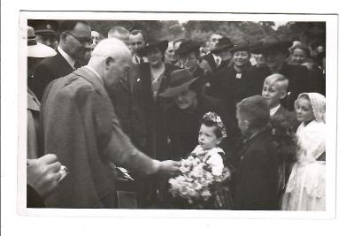 Čáslav - 1946, Návštěva presidenta Beneše V.