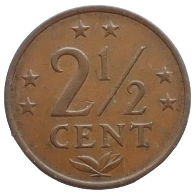 Nizozemské Antily 2 1/2 Cent 1971