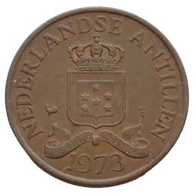 Nizozemské Antily 2 1/2 Cent 1973