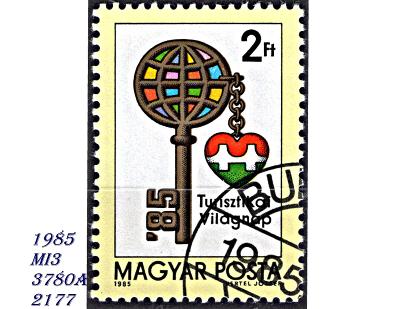 Maďarsko 1985, klíč, světový den turystiky