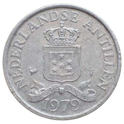 Nizozemské Antily 2 1/2 Cent 1979
