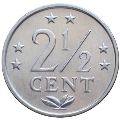 Nizozemské Antily 2 1/2 Cent 1981